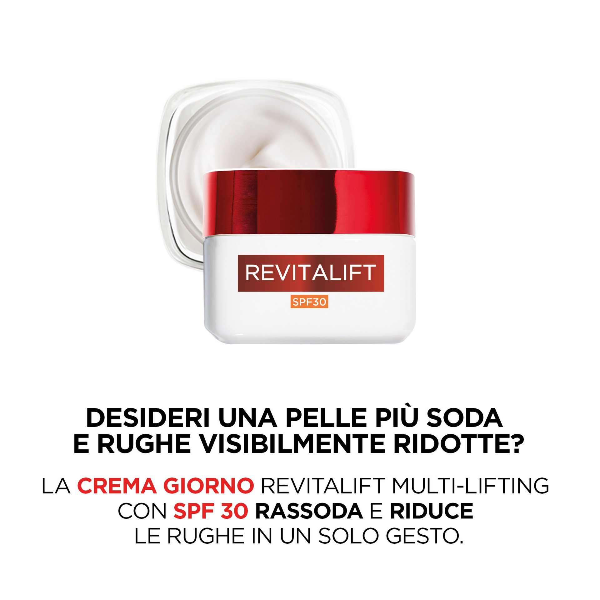 Trattamento giorno SPF 30 Revitalift Texture